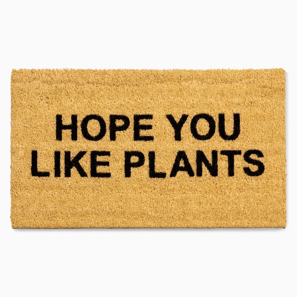 A Plant Doormat: Nickel Designs Hope You Like Plants