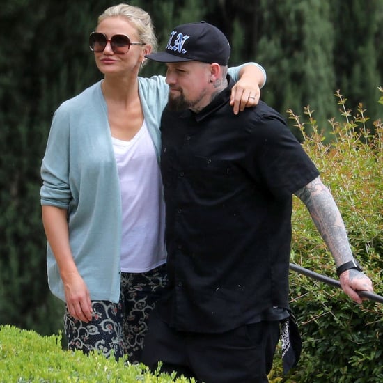 Benji Madden and Cameron Diaz in Italy Pictures June 2018