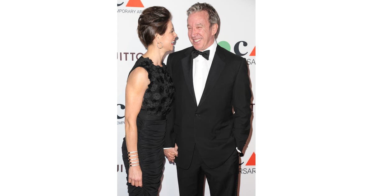 Tim Allen enjoyed a good laugh with his wife, Jane Hajduk. | Katy Perry and Celebrities at the ...