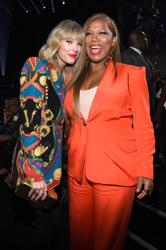 Taylor Swift and Queen Latifah at the 2019 MTV VMAs