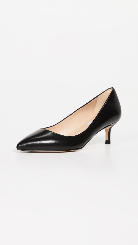 L.K. Bennett Audrey Kitten Heel Pumps