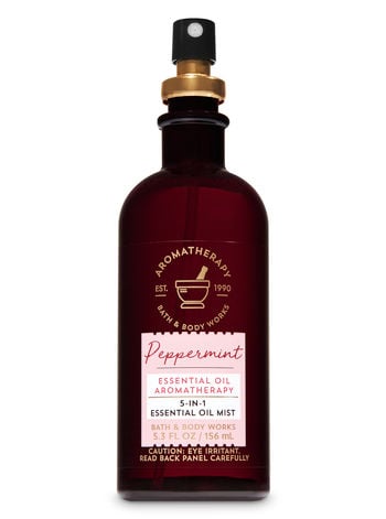 Bath and Body Works Peppermint 5-in-1 Essential Oil Mist