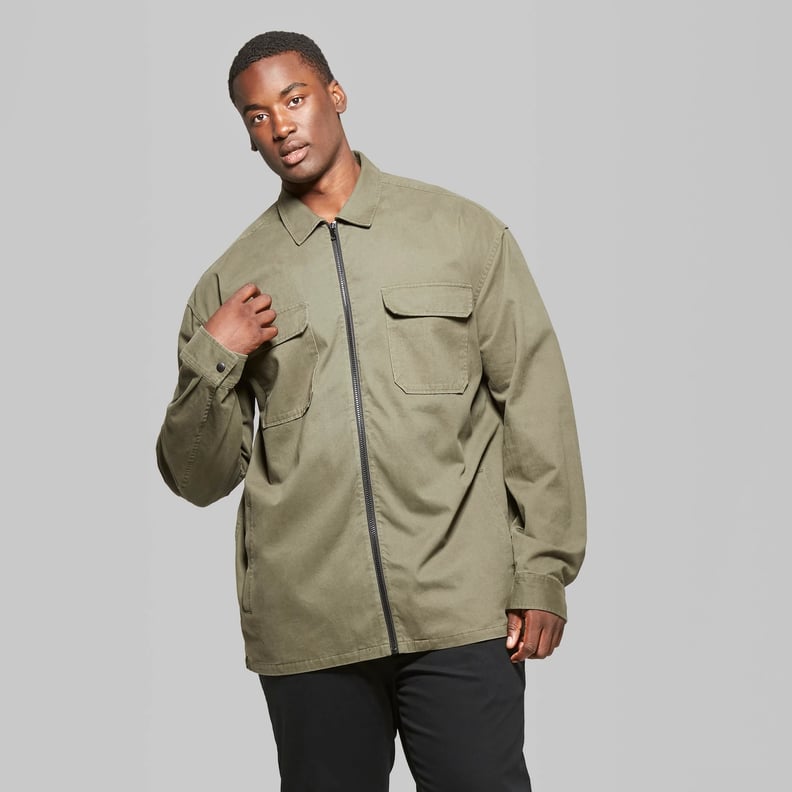 Men's Big & Tall Full Zip Jacket