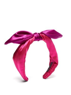 Leila Satin Bow Headband