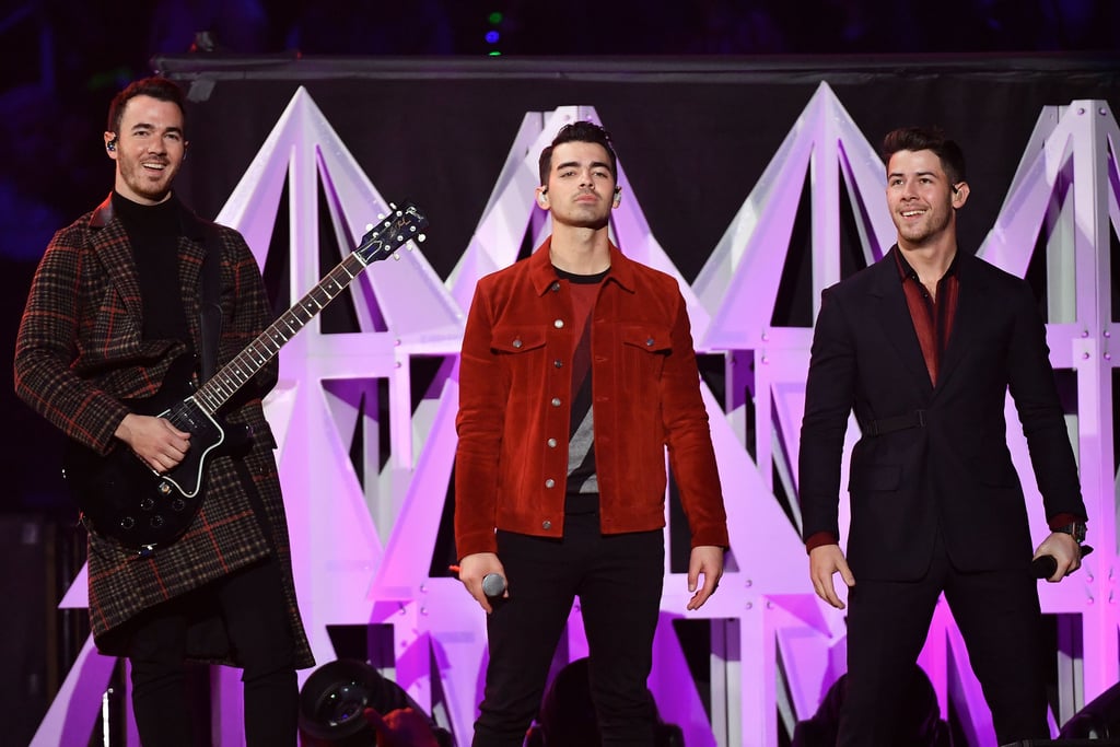 The Jonas Brothers at iHeartRadio's Jingle Ball in NYC