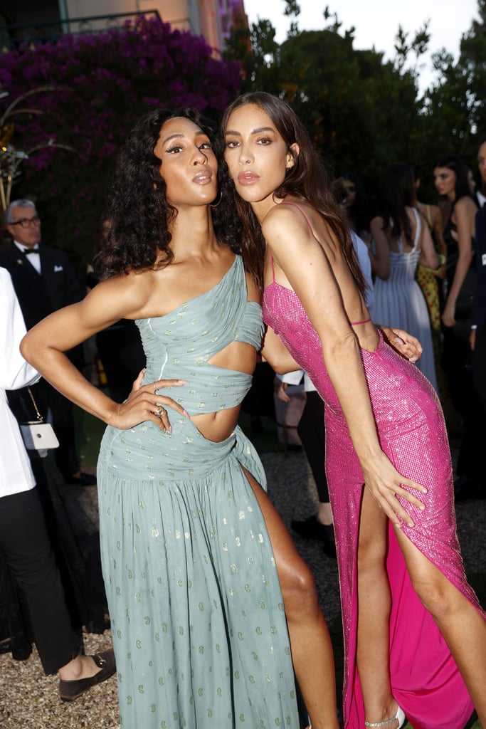 Mj Rodriguez Wears Sexy Etro Gown to Cannes amfAR Gala