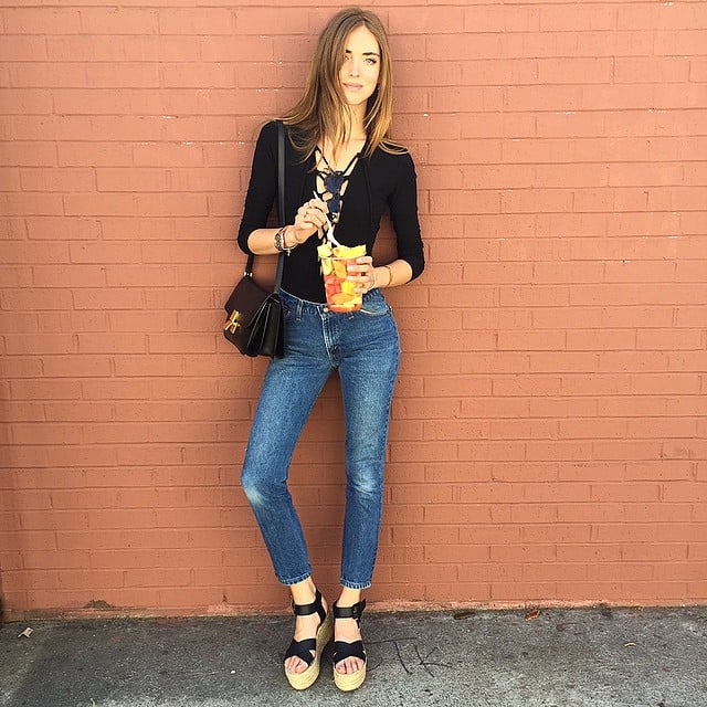 Lace-Up Bodysuit Trend