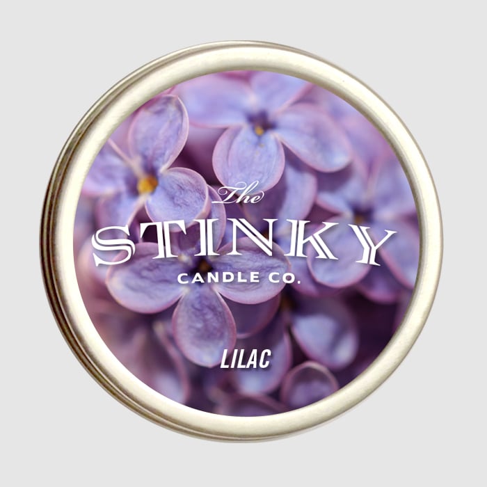 Lilac Candle