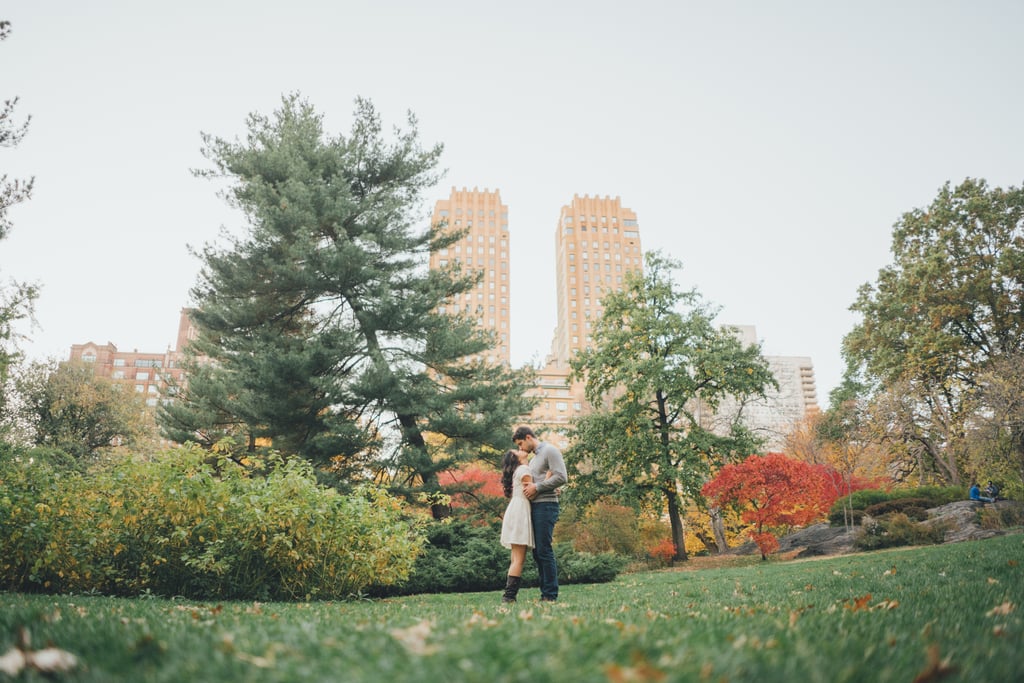 Central Park Engagement Shoot
