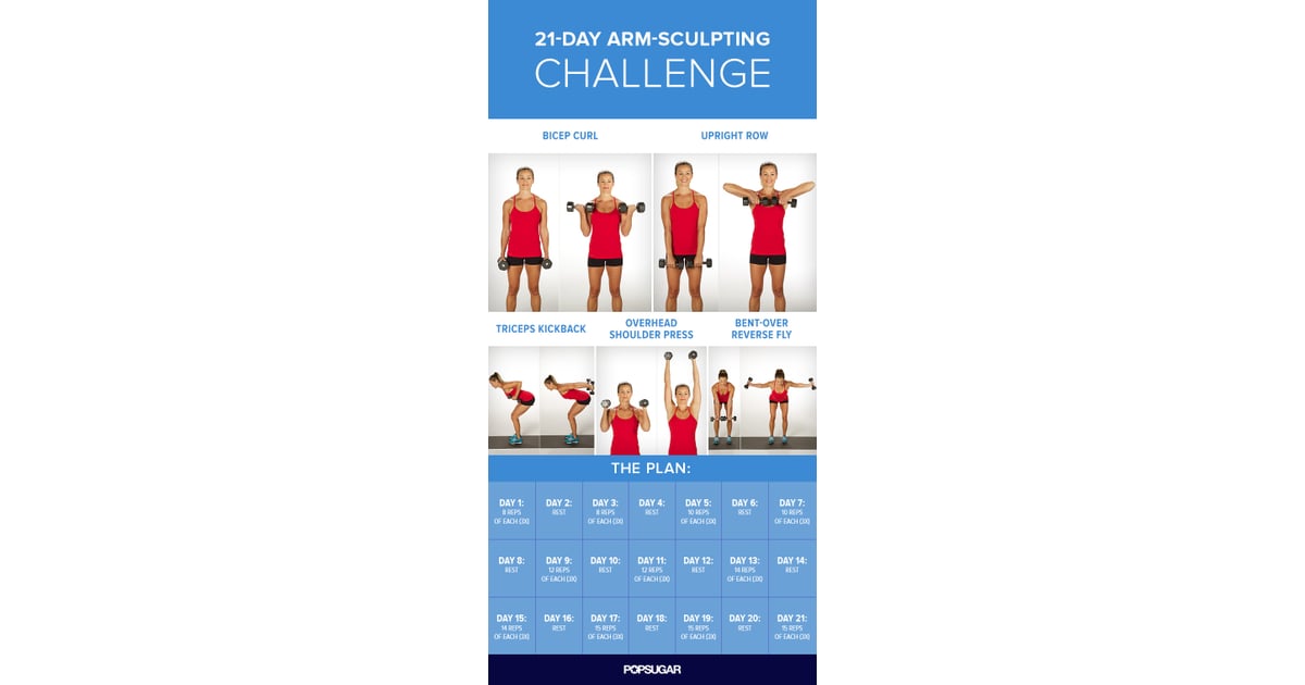 The 3 Week Plan 21 Day Arm Challenge Popsugar Fitness Australia Photo 6 