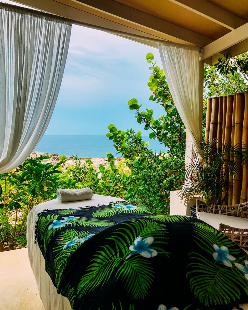 Treat yourself to a beachside massage