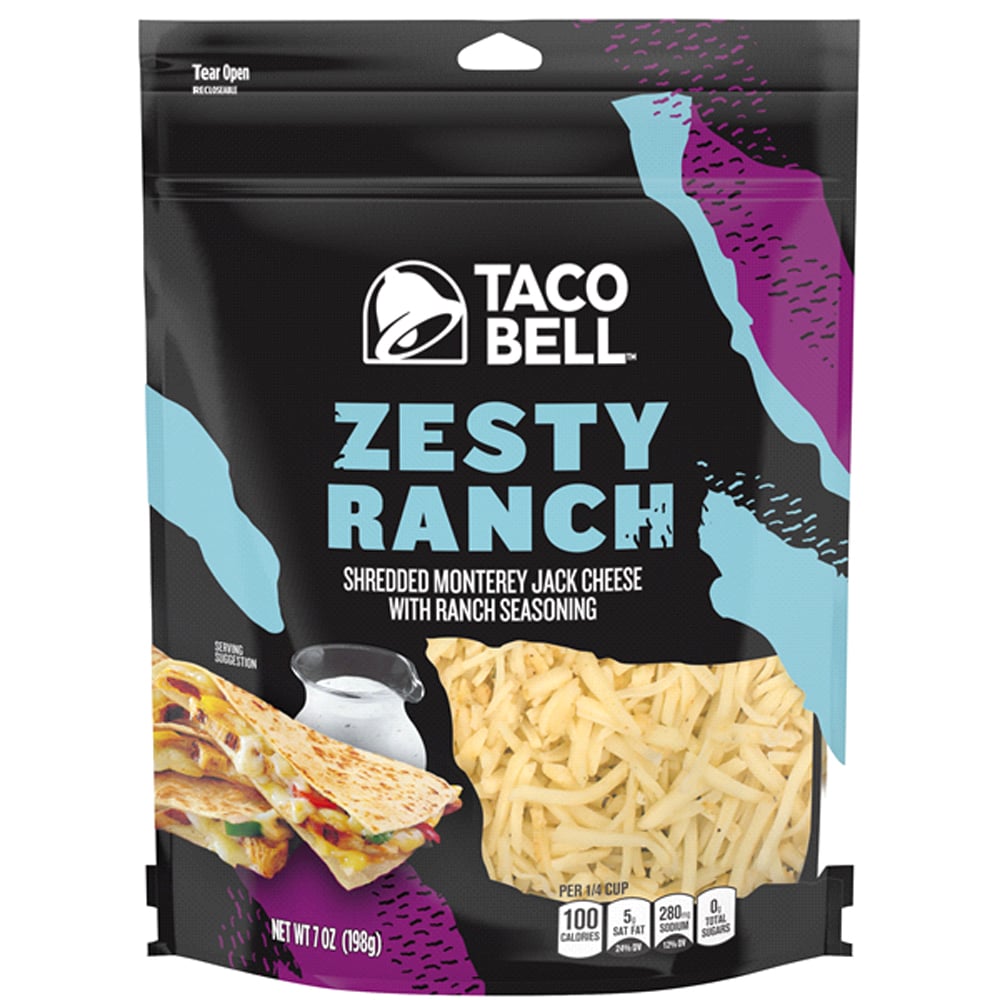 Taco Bell Zesty Ranch Cheese Where to Buy Taco Bell Shredded Cheese