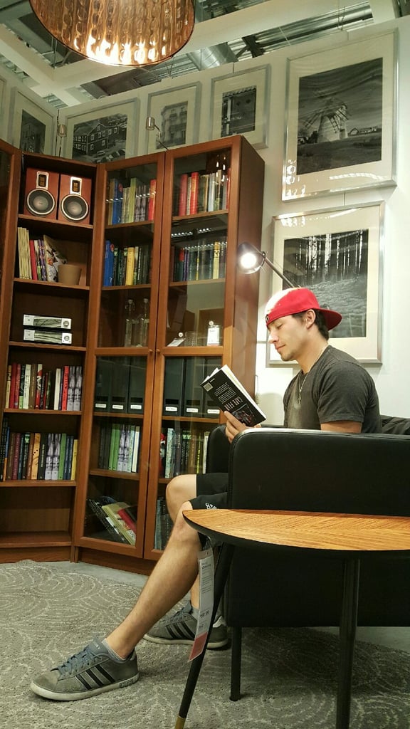 Reading Is The Essence Of Knowledge And Knowledge Is The Essence Of Having Many Leather Bound Books Guys Take Profile Photos At Ikea Popsugar Australia Love Sex Photo 6 In fact, that image of a room with antique furniture and lots of books, a desk and sliding doors is not the only type of interior design a home library can have. popsugar