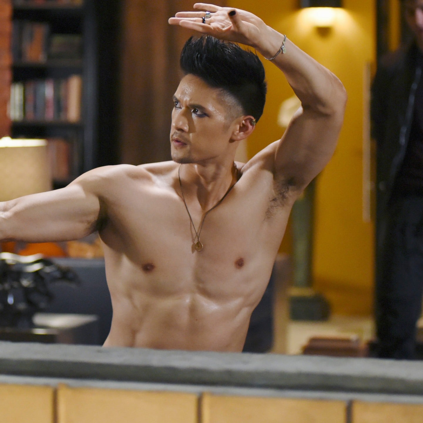 Harry Shum Jr Shirtless Pictures Popsugar Celebrity.