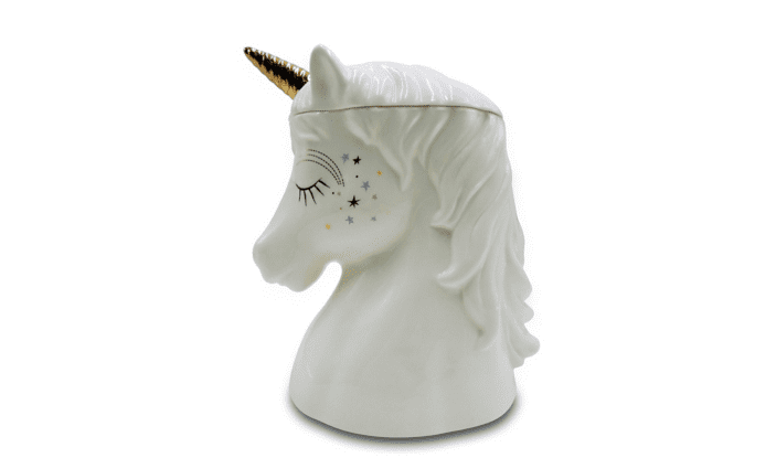 Unicorn Shaped Cookie Jar