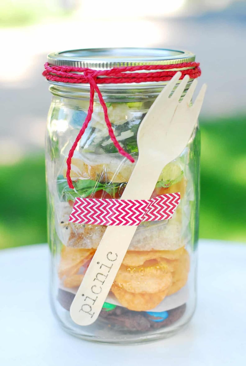 Healthy School Lunch Ideas: Picnic in a Jar