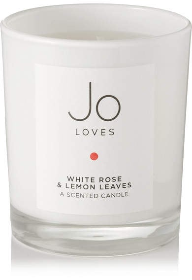 Jo Loves White Rose & Lemon Leaves Scented Candle