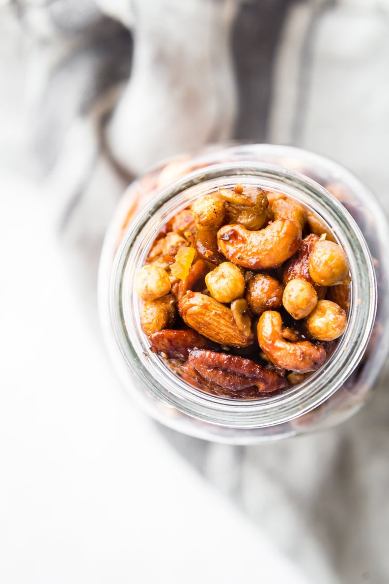 Candied Chickpea Cajun Trail Mix