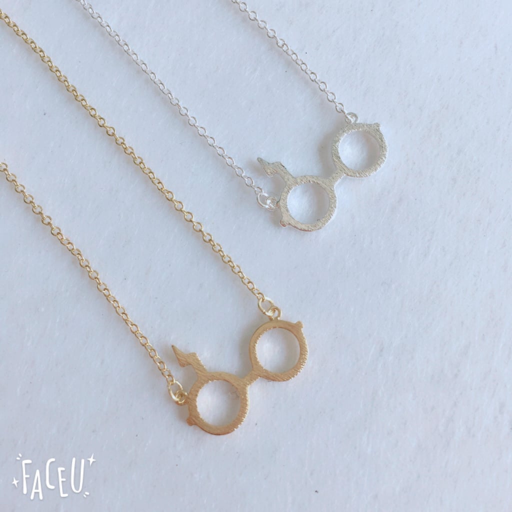Harry Potter Glasses Necklace ($10)