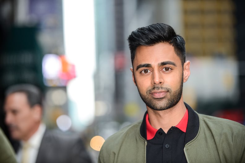 Hasan proving that he has scientifically perfected the right amount of scruff at The Late Show With Stephen Colbert in June.