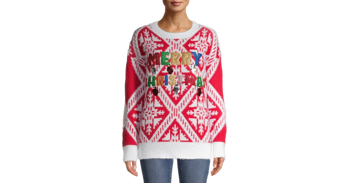 womens christmas sweaters walmart