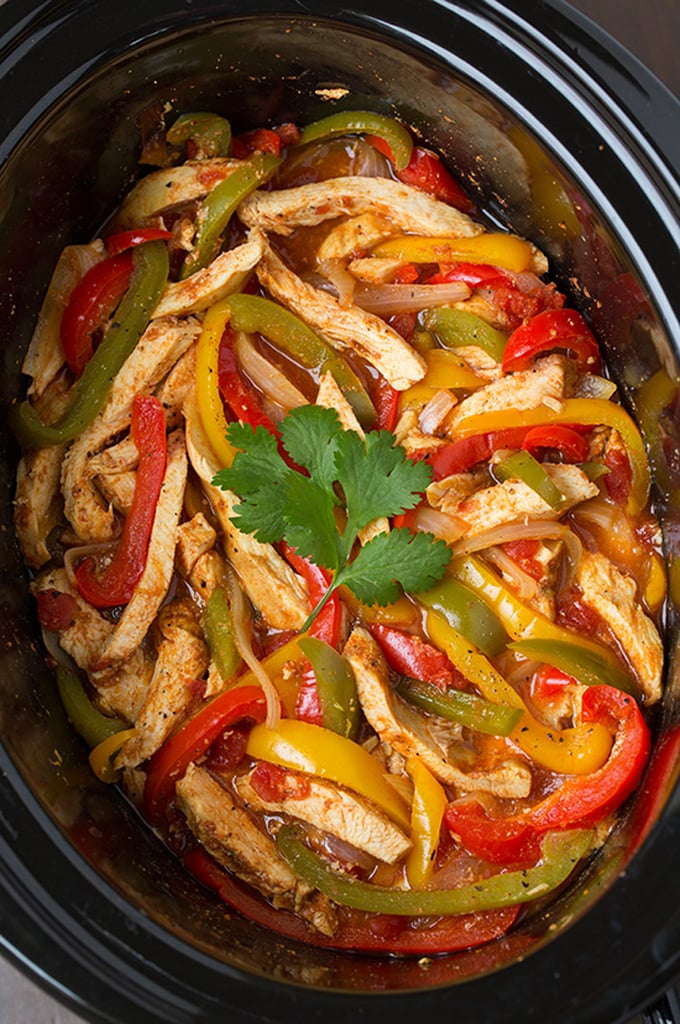 Slow-Cooker Chicken Fajitas | Boneless, Skinless Chicken Breast Recipes