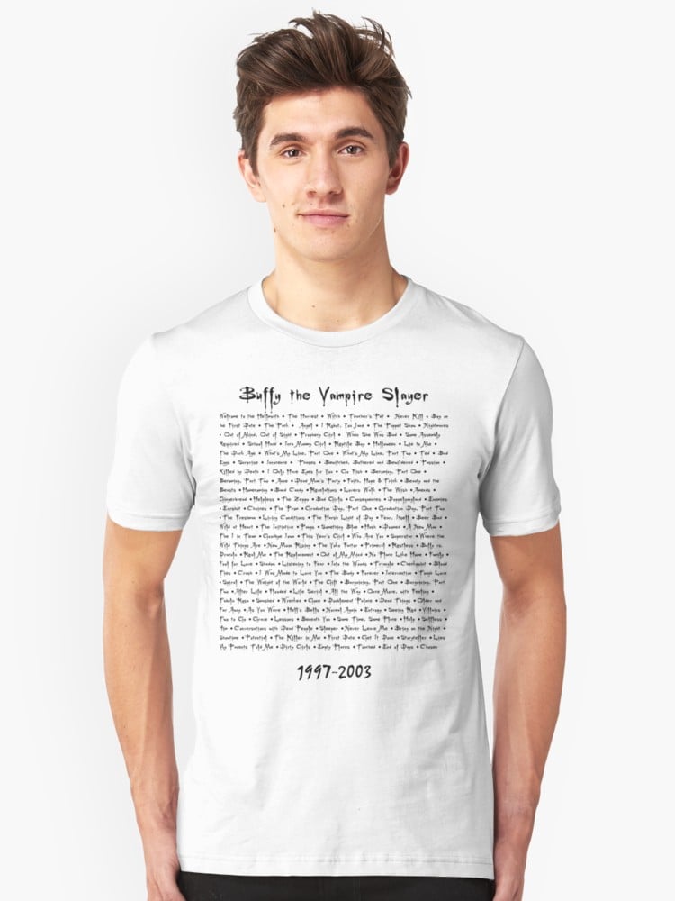 Buffy the Vampire Slayer 144 Episodes T-Shirt