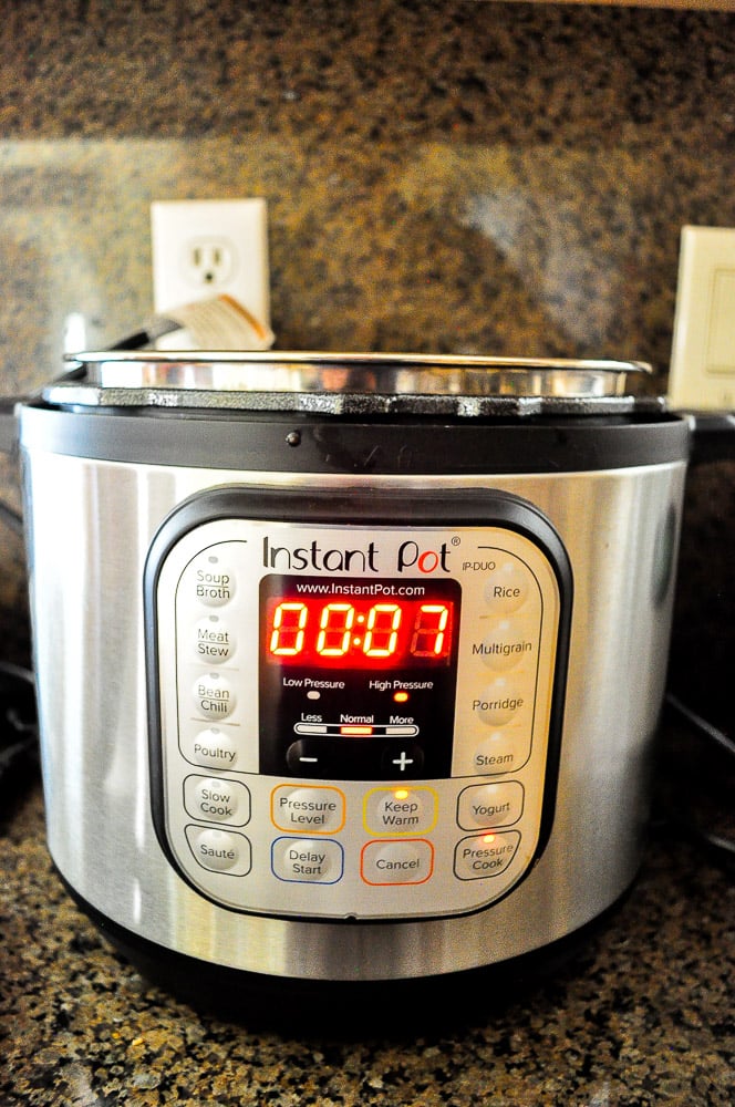 Turn your Instant Pot to pressure cook and start. North African Stew Instant Pot Recipe