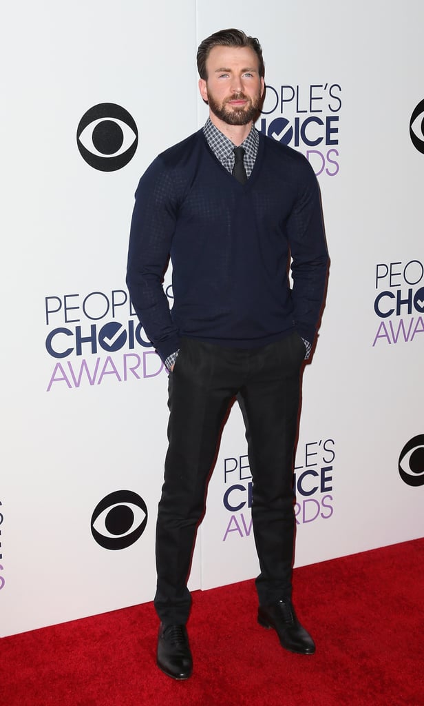 Chris Evans at the People's Choice Awards 2015