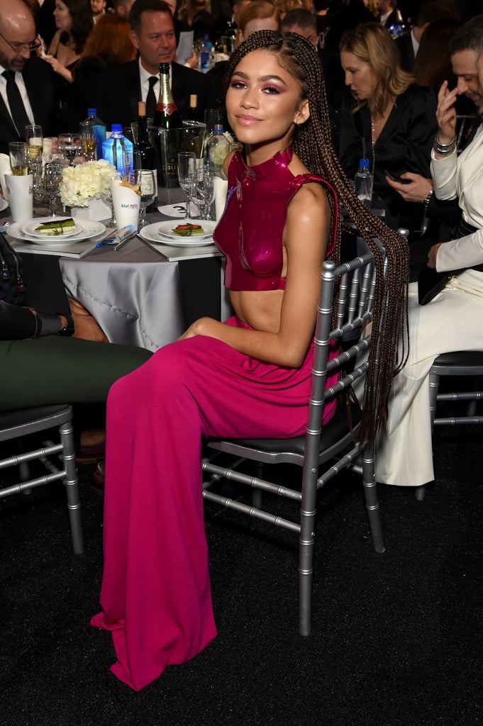 Zendaya's Extralong Braids at the Critics' Choice Awards