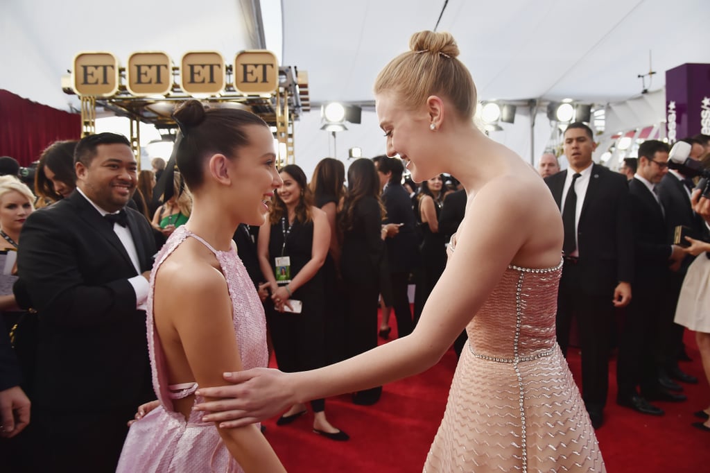 Millie Bobby Brown and Dakota Fanning