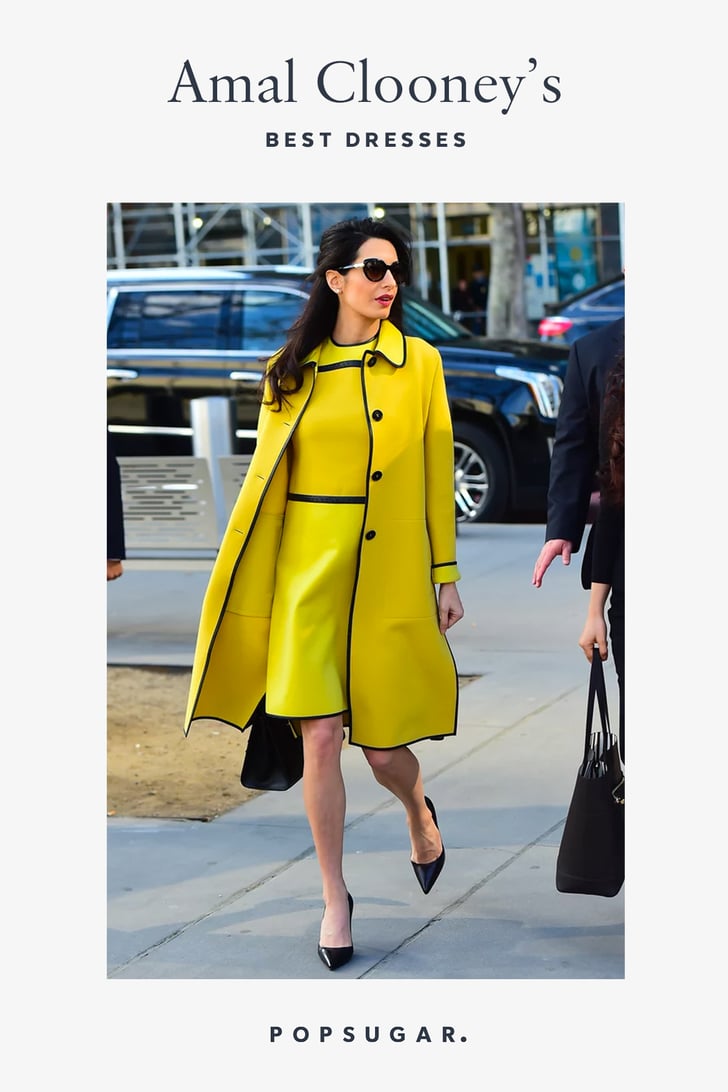 Amal Clooney Dress Style