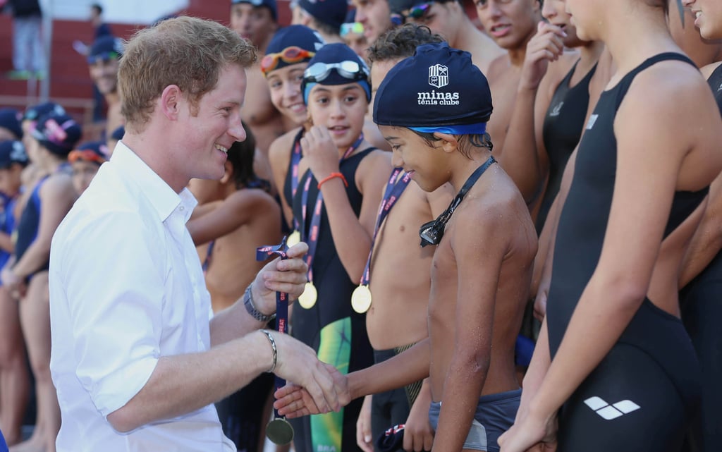 Prince Harry at the World Cup in Brazil