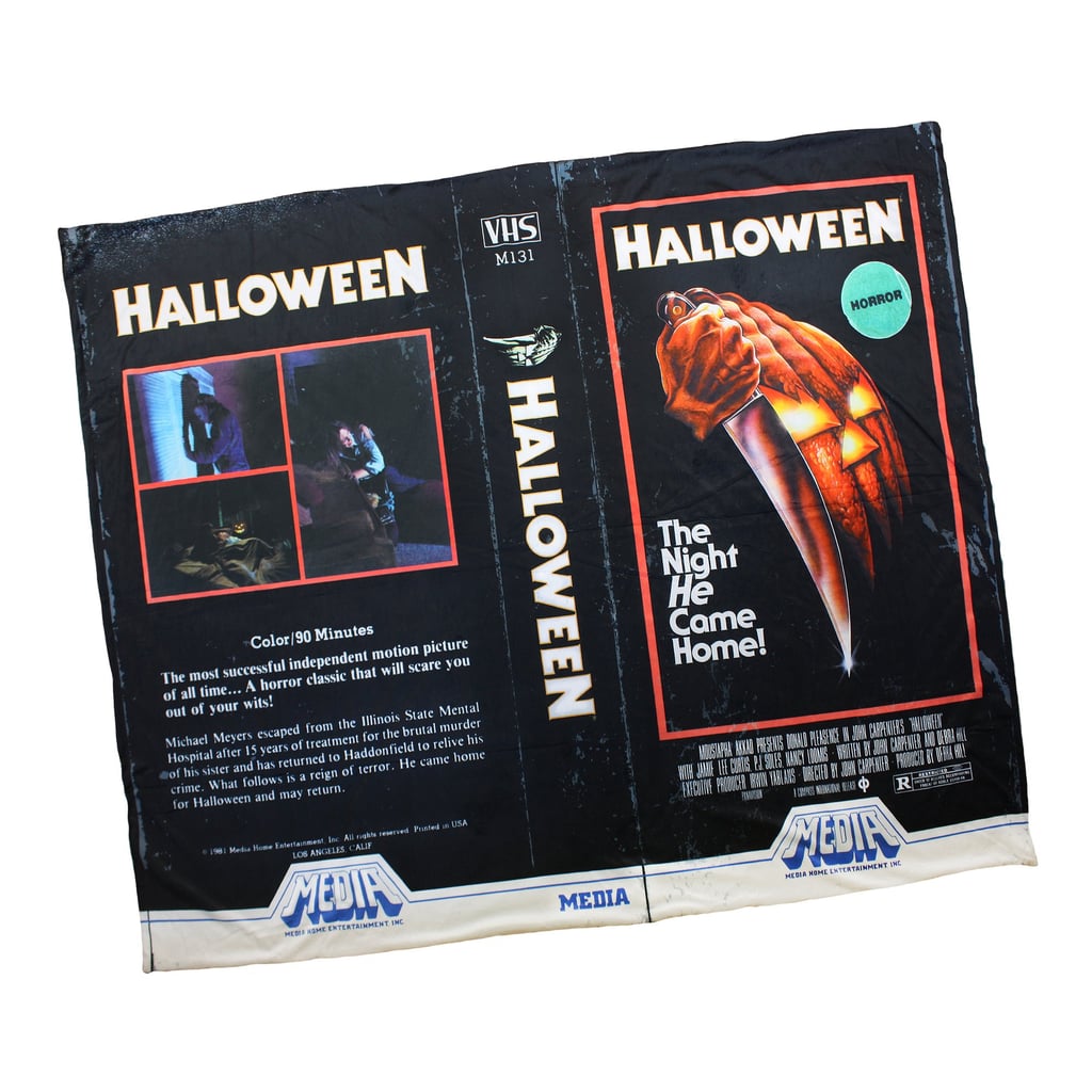 Halloween VHS Throw Blanket