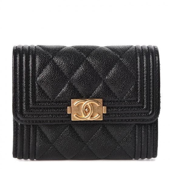 Chanel xl sales flap card holder