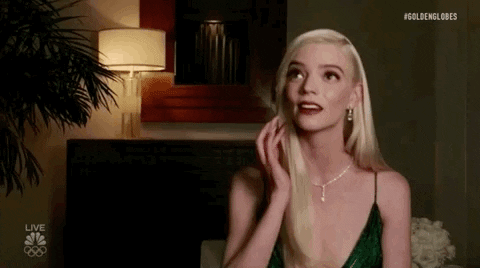 Anya Taylor-Joy's Best Moments at the 2021 Golden Globes