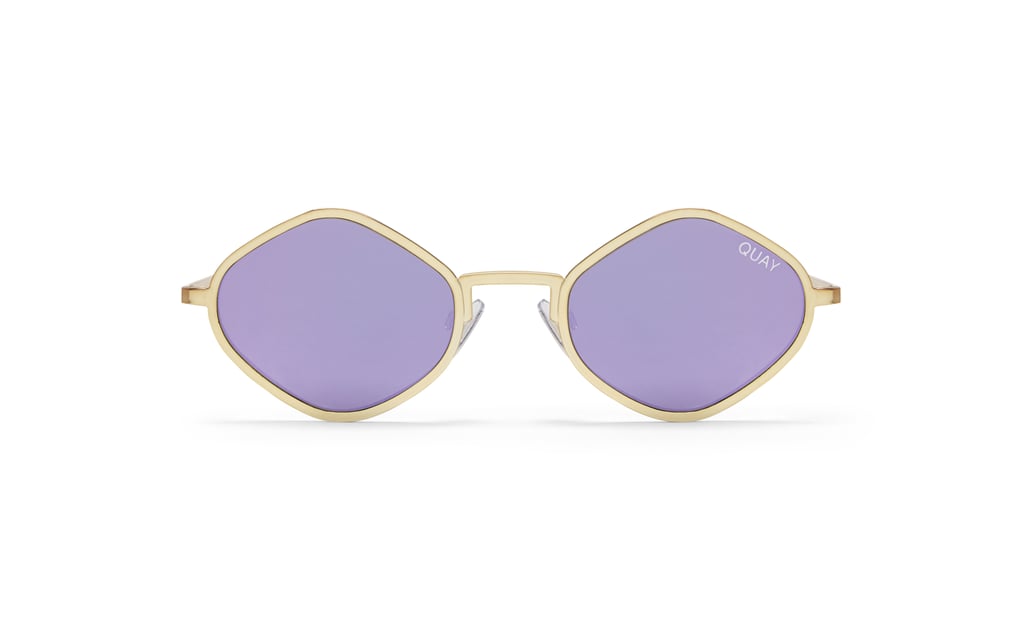 Purple Honey Sunglasses in Gold/Purple ($75)