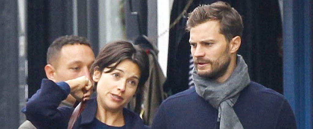 Jamie Dornan Out With His Wife in London October 2015