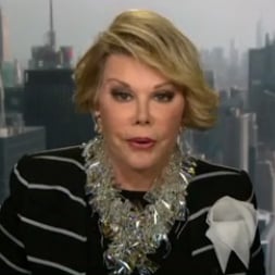 Joan Rivers Ends CNN Interview With Fredricka Whitfield