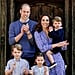 William, Kate, George, Charlotte, and Louis Clap For Carers
