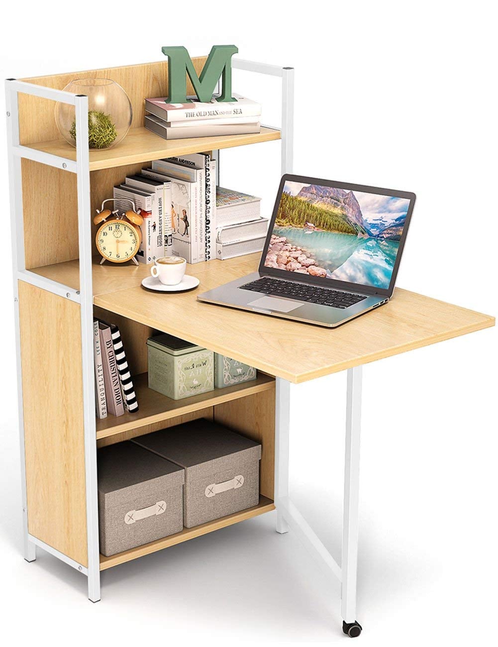 Tribesigns Small Folding Computer Desk Small Dorm These 25