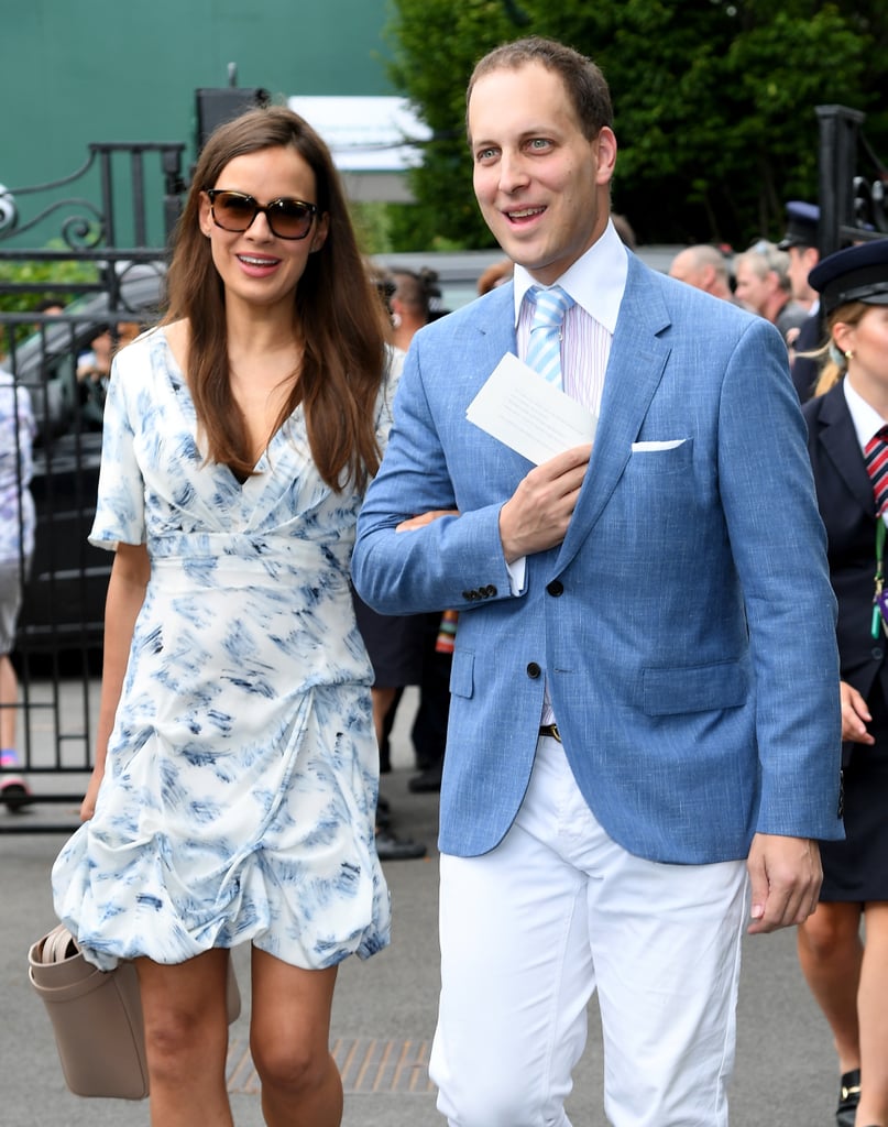 Sophie Winkleman at Wimbledon in July 2017