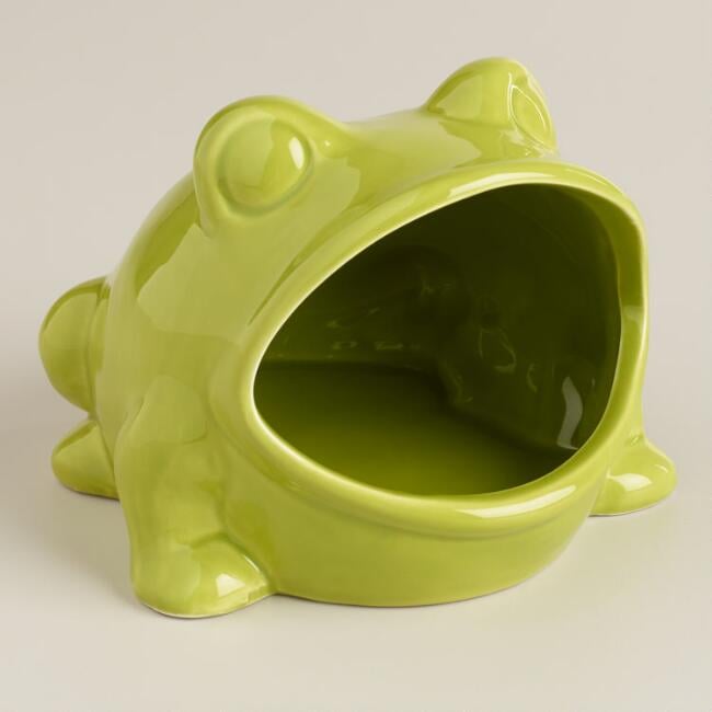 Green Frog Soap Dish