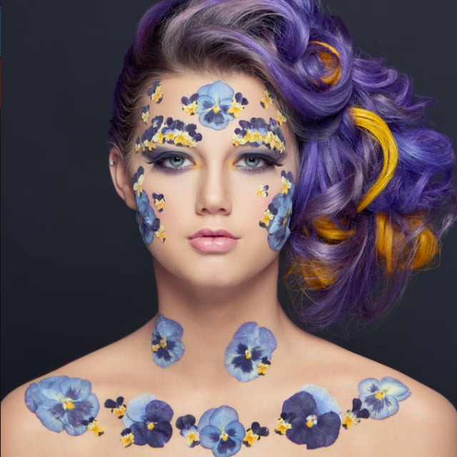 Floral Spring Beauty Look