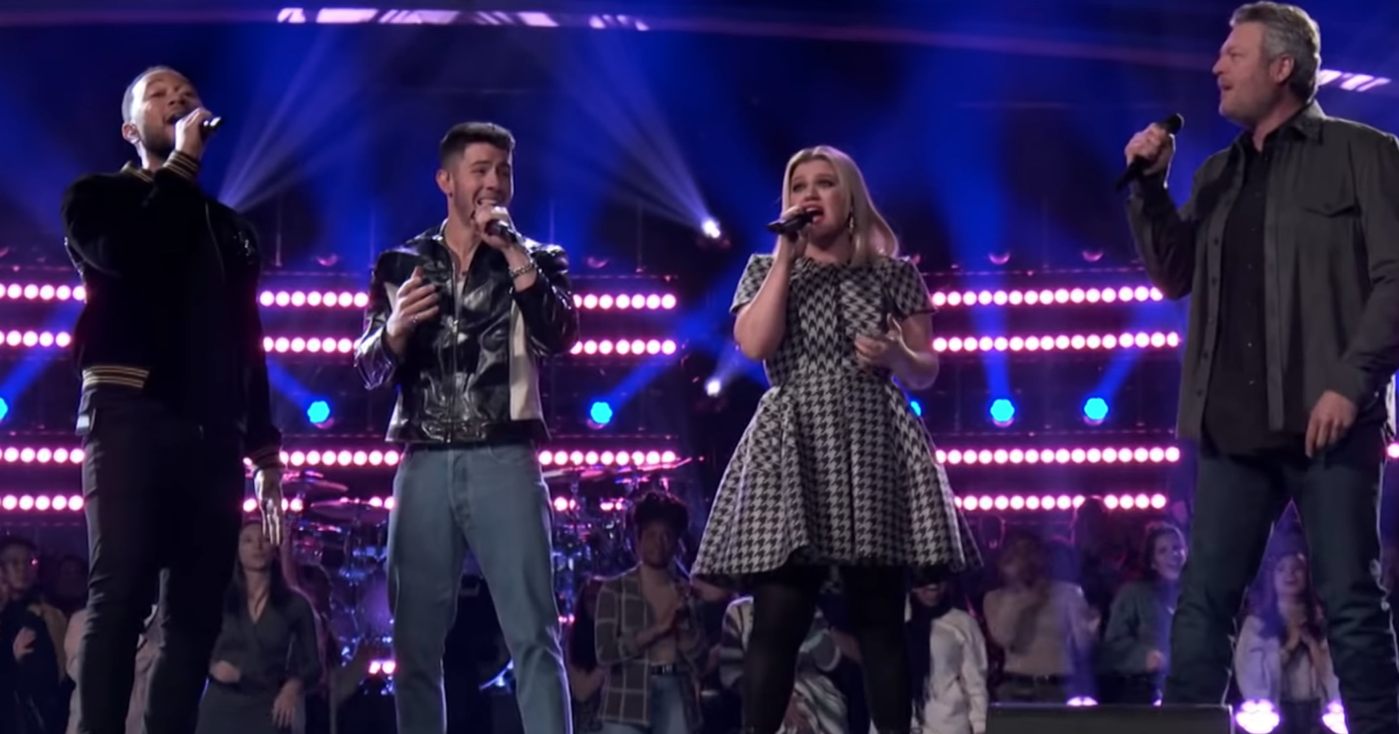 Watch All Four The Voice Judges Cover Nick Jonas's "Jealous" POPSUGAR