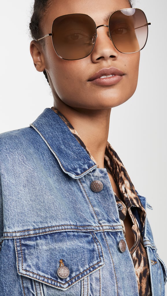 Designer Accessories: Chloe Elize Oversized Sqaure Sunglaseses
