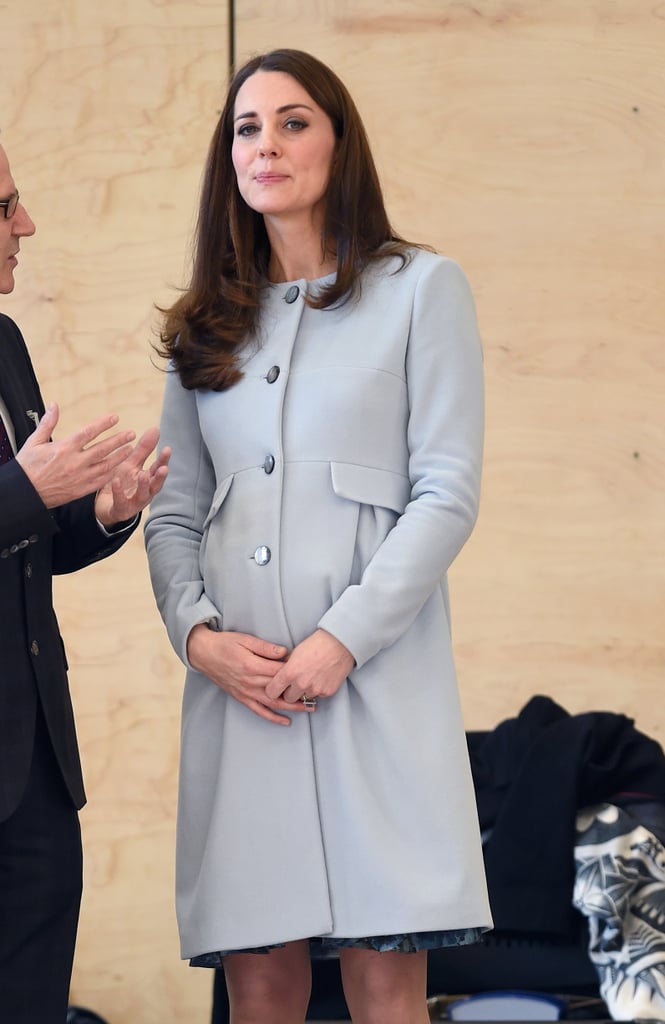 Kate Middleton Pregnant at the Kensington Leisure Center