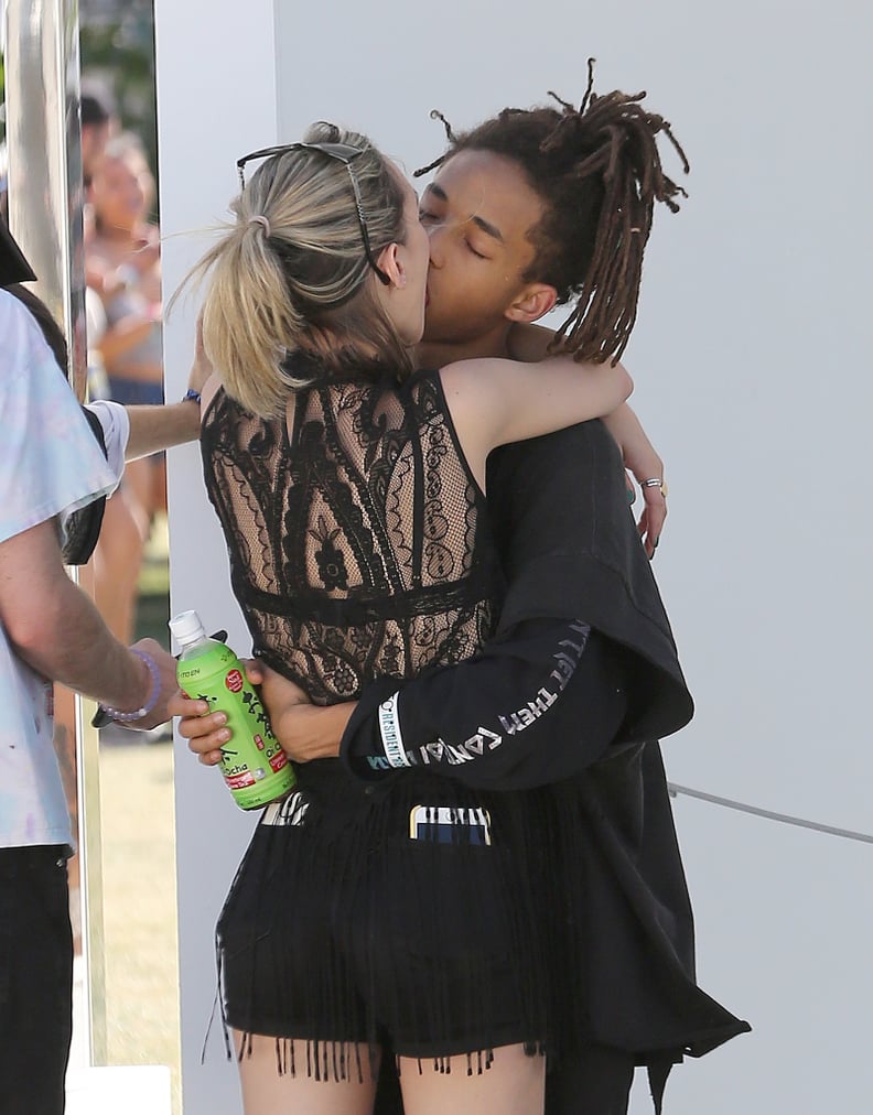 Sarah Snyder and Jaden Smith