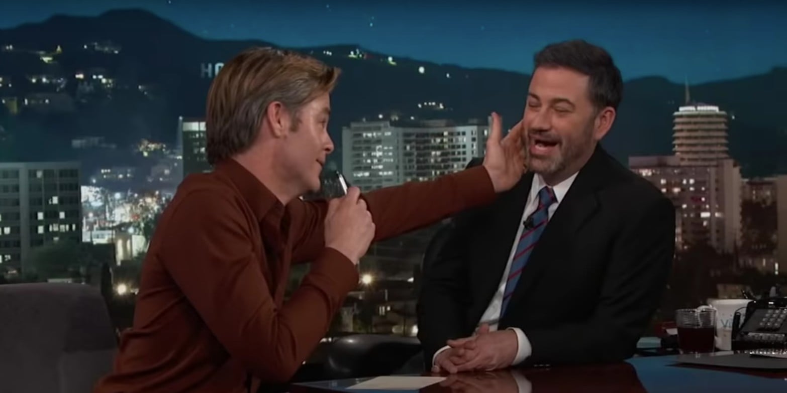 Chris Pine Rapping Ice Ice Baby on Jimmy Kimmel Live Video | PS Celebrity