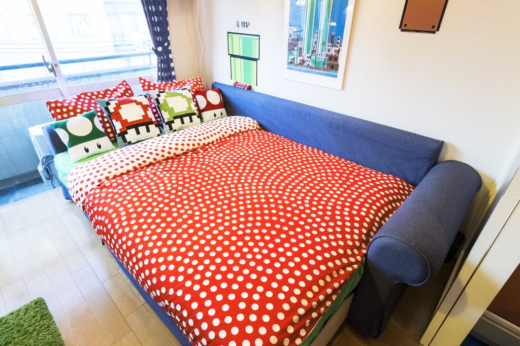 Super Mario Bros Airbnb in Tokyo